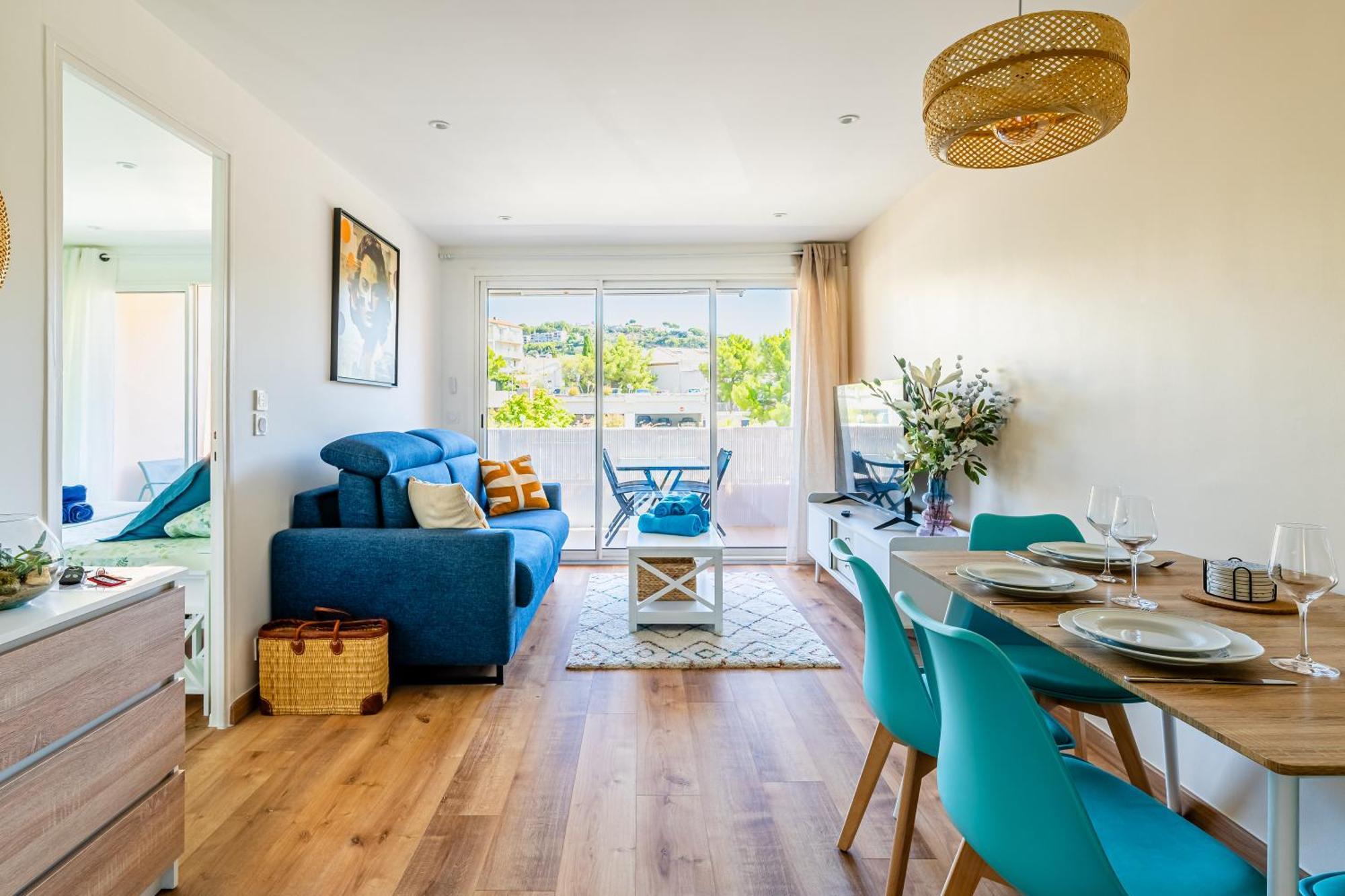 Cassis - Le Capucine, 4Pers, Terrasse, Classe 3 Etoiles Bagian luar foto