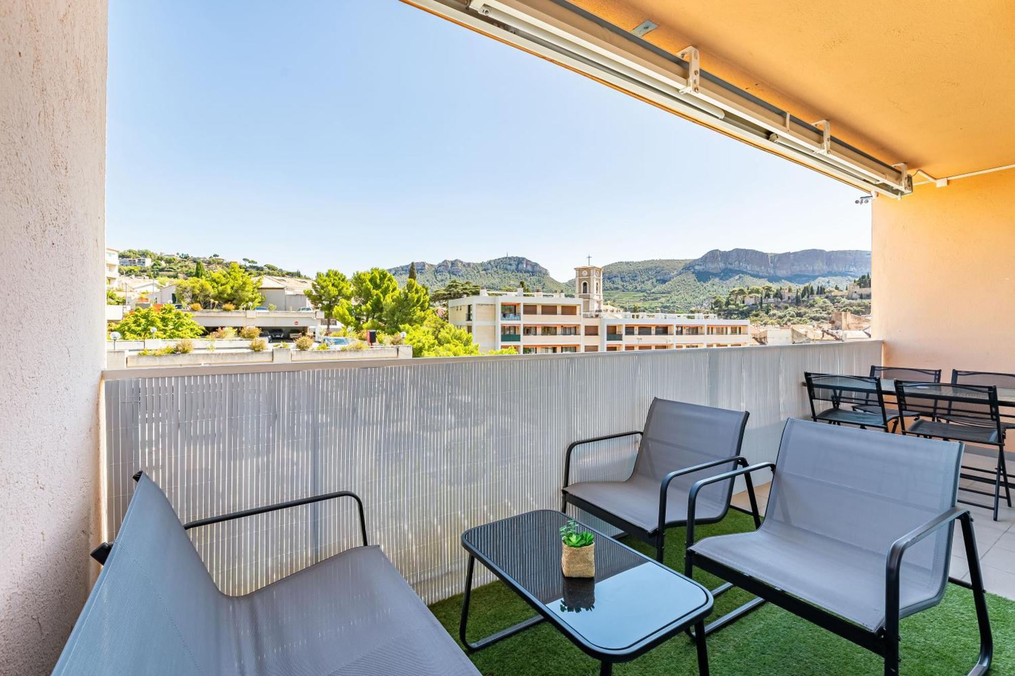 Cassis - Le Capucine, 4Pers, Terrasse, Classe 3 Etoiles Bagian luar foto