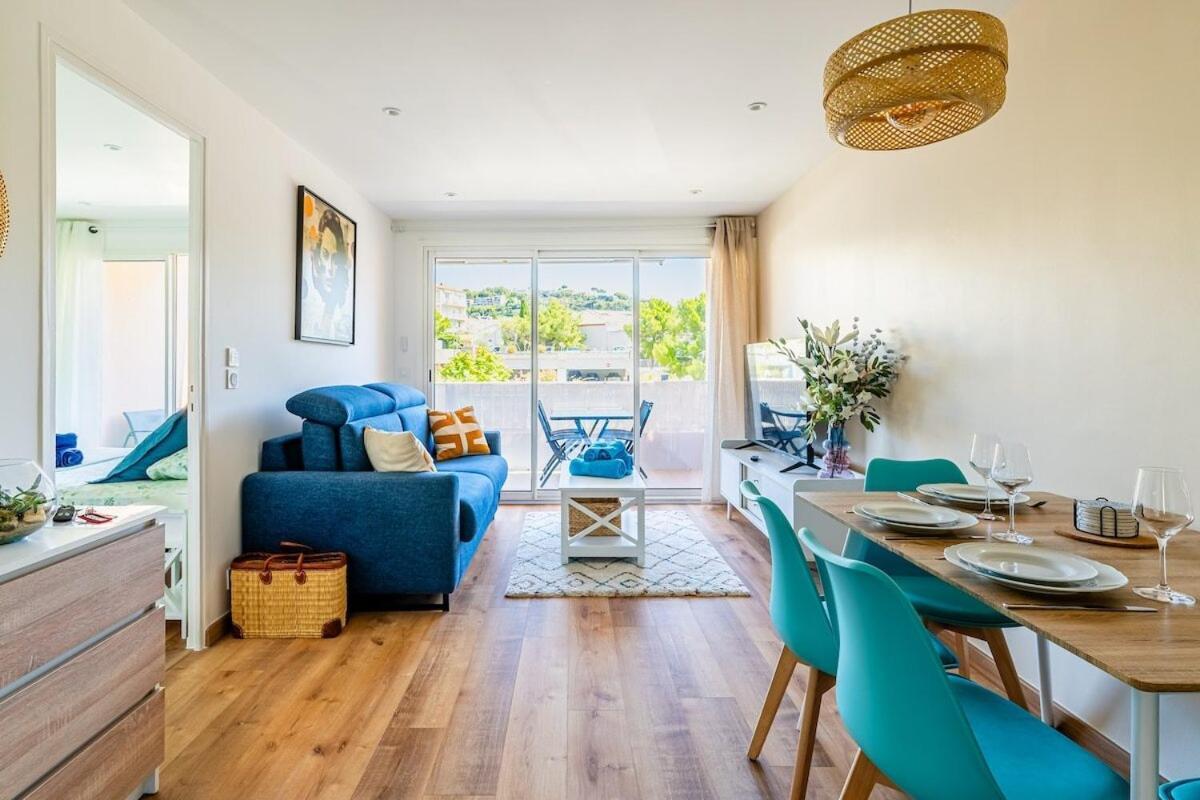 Cassis - Le Capucine, 4Pers, Terrasse, Classe 3 Etoiles Bagian luar foto